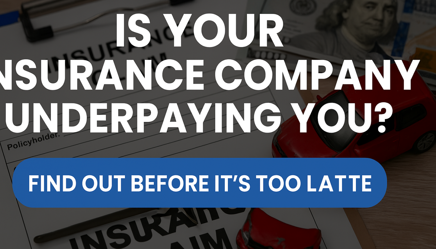 Is Your Insurance Company Underpaying You?